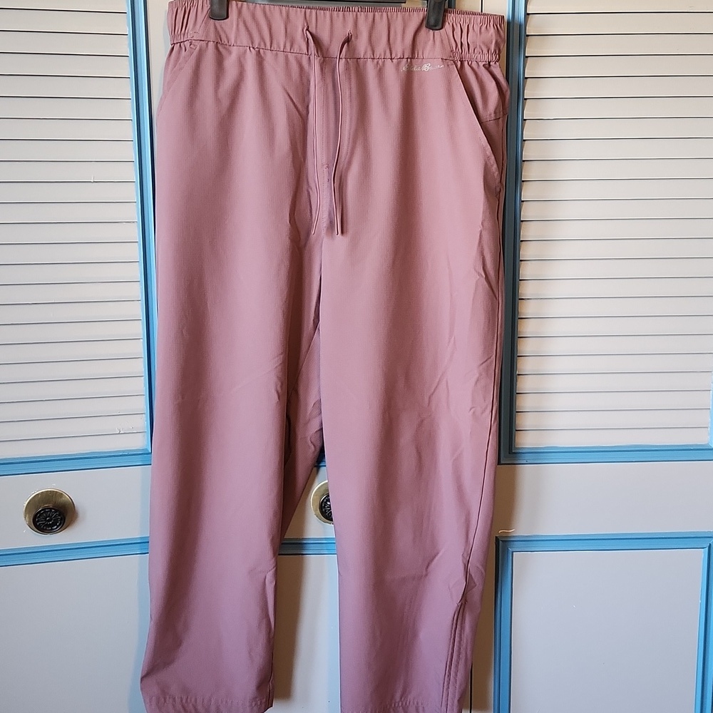 Eddie Bauer Mauve Drawstring Pants - Picture 2 of 12